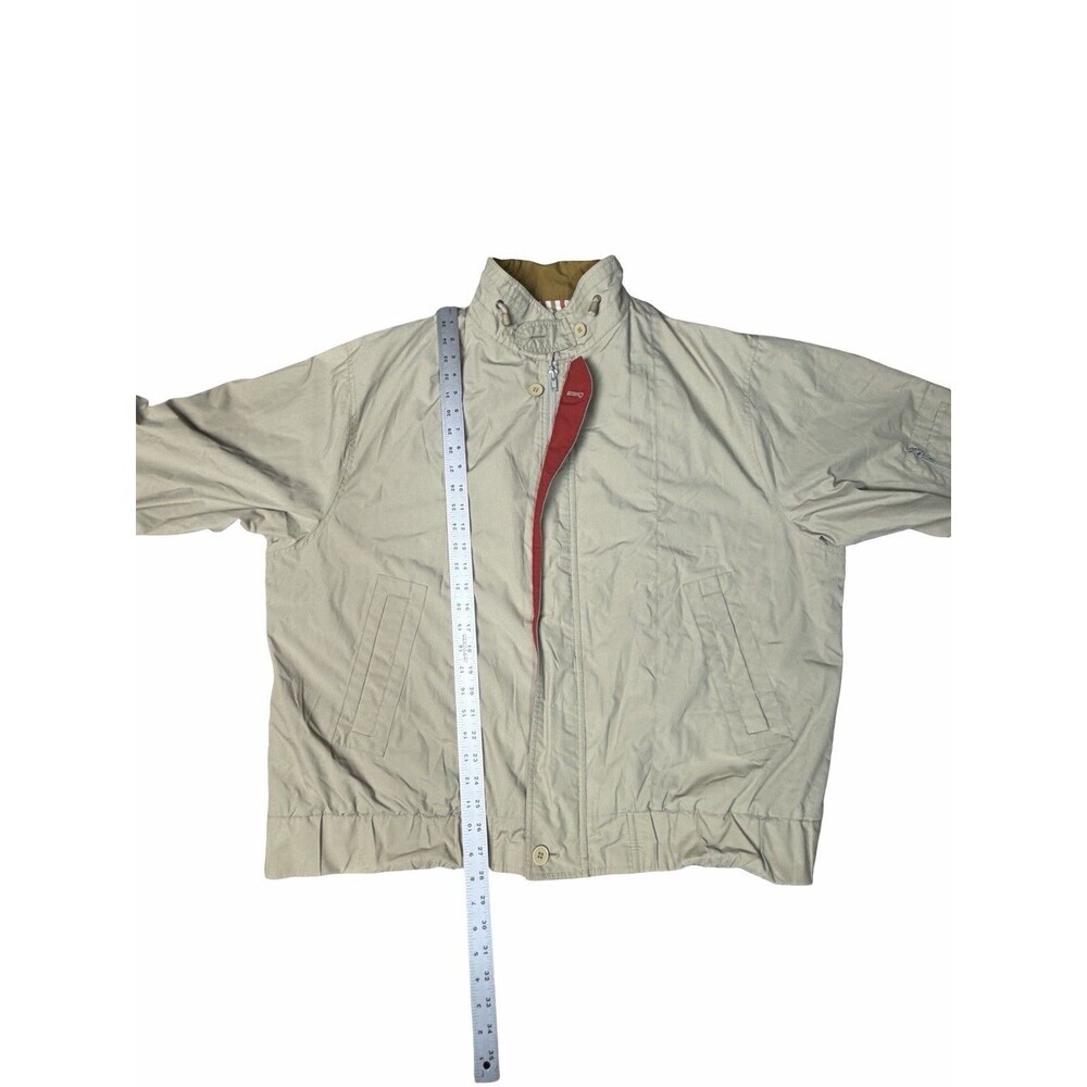 Mens Vintage London Fog Lined Bomber Jacket Size XL Y2K Zip Retro City Preppy - Picture 8 of 14